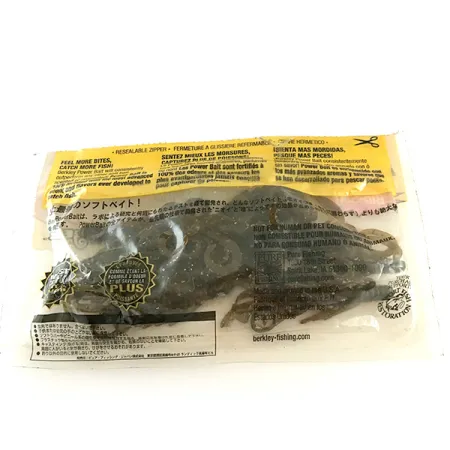 Berkley PowerBait Bungee Hawg pehmoviehe, Green Pumpkin, 7cm, #6671