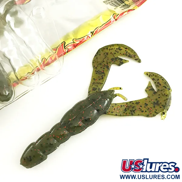 Strike King Rage Tail Rage Craw Jigi, Watermelon Meat, 9cm, #6673