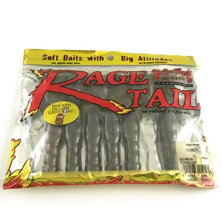 Strike King Rage Tail Rage Craw Jigi, Watermelon Meat, 9cm, #6673