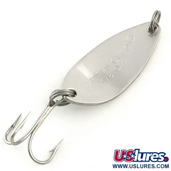 Acme Little Cleo Lusikkauistin, Nikkeli / Vihreä, 3,5g, USA, #6675