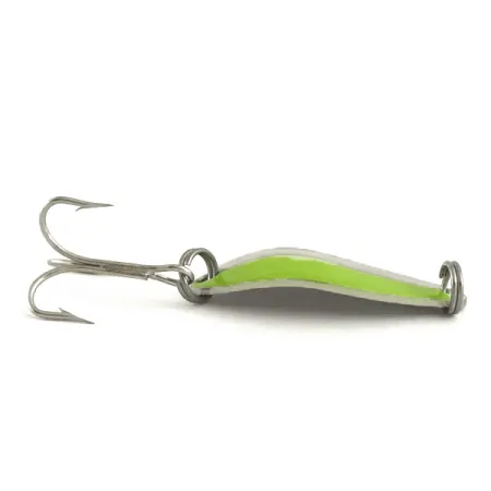 Acme Little Cleo Lusikkauistin, Nikkeli / Vihreä, 3,5g, USA, #6675