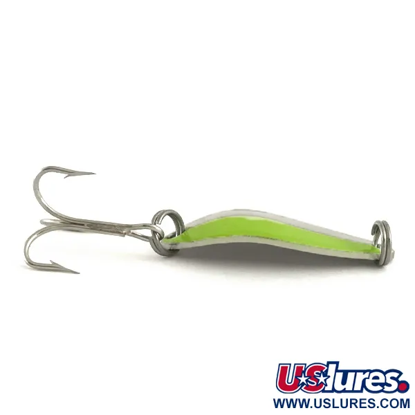 Acme Little Cleo Lusikkauistin, Nikkeli / Vihreä, 3,5g, USA, #6675