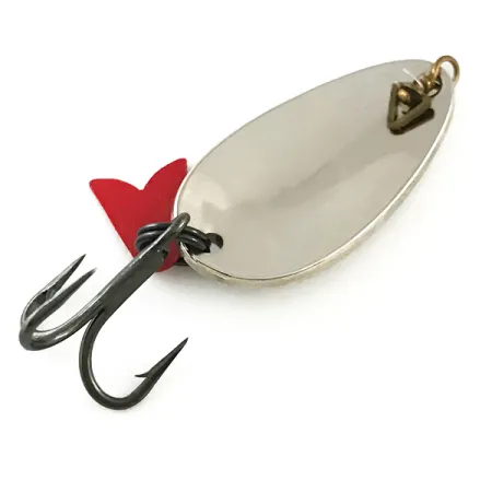 Acme Fish Hawk Lusikka, Hopea / Punainen, 5g, Vasaroitu, #11109