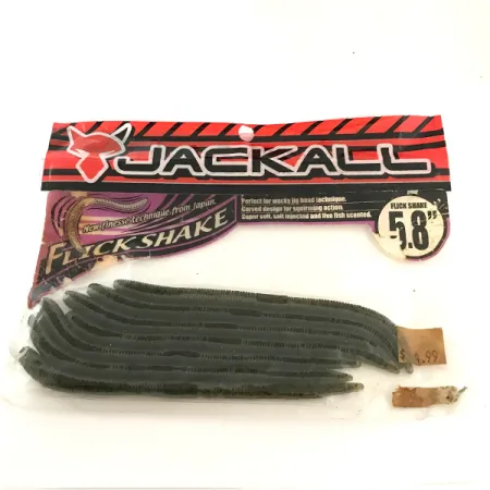 Jackall Flick Shake Worm pehmiuehe 7kpl