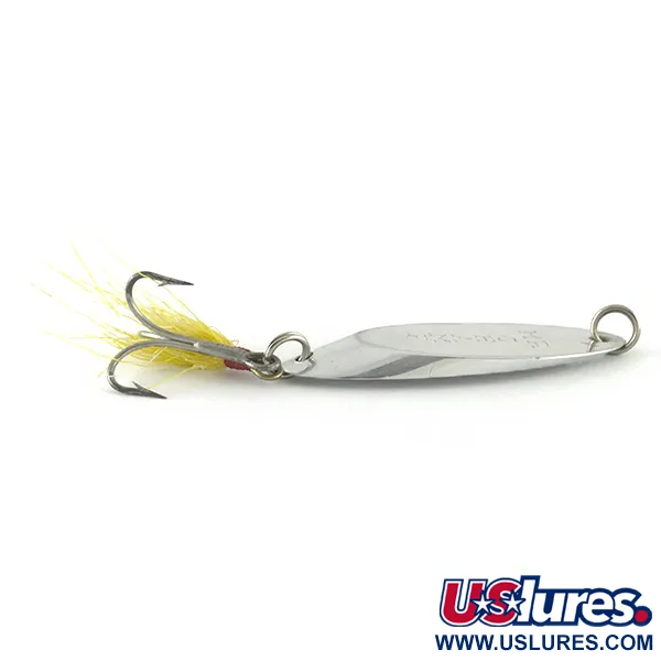 Weber MrChamp Lusikka, Hopea, 14g, Höyhenkoukku, #6695