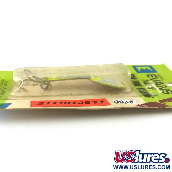 Loco 2 Glen Evans UV Lusikka, Keltainen UV, 7g, Flectolite, #6700