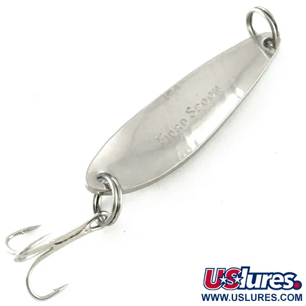 Acme Fiord Spoon Lusikkauistin, Nikkeli / Sininen, 7g, Heittokalastus, #6701