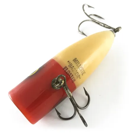 Millsite Bassor Pintapopperi, Puna / Valko, 12g, Topwater, #6709