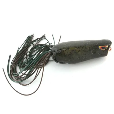 SPRO Dean Rojas Bronzeye Frog Popper, Musta, 14g, Ontto Runko, #6710