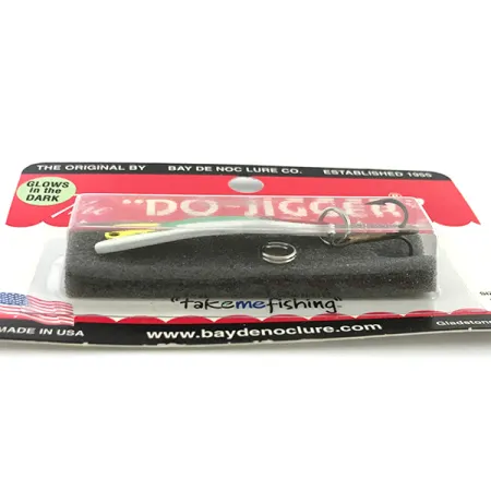 Bay de Noc Do-Jigger 1 Lusikka, White/Green Glow, 5g, Hohtava, #6736