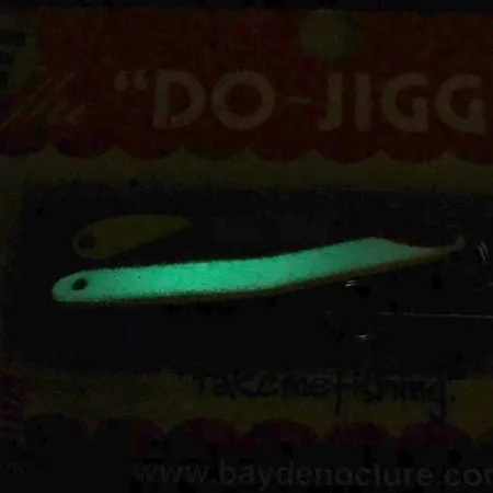 Bay de Noc Do-Jigger 1 Lusikka, White/Green Glow, 5g, Hohtava, #6736