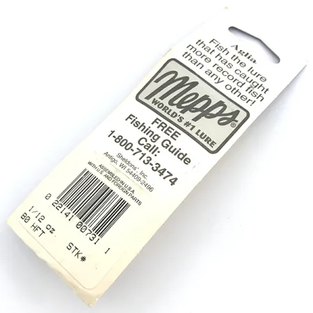 Mepps Aglia 0 Lippauistin, Fire Tiger, 2,5g, UV-pinta, #6744