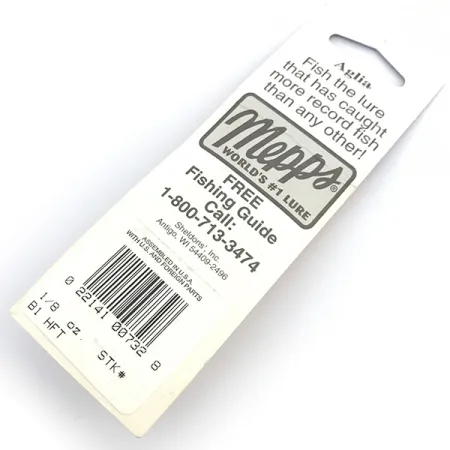 Mepps Aglia 1 Lippa, Fire Tiger, 3.5g, UV-hohtava, #6745