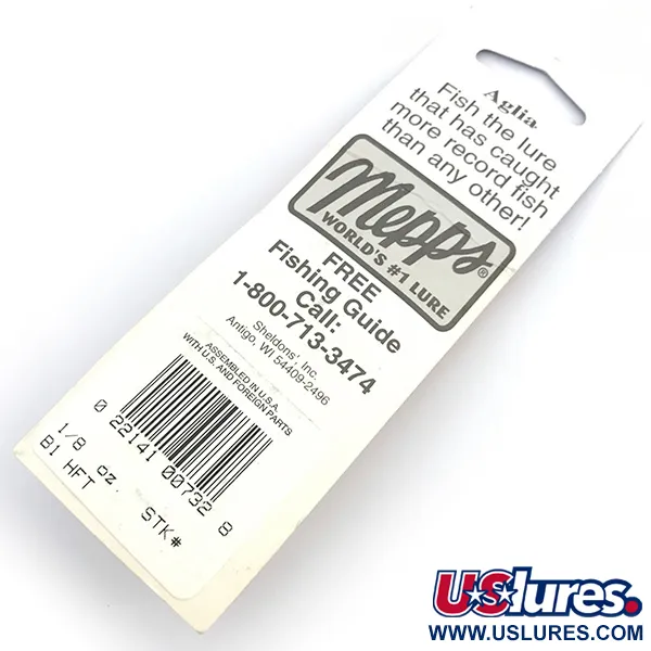 Mepps Aglia 1 Lippa, Fire Tiger, 3.5g, UV-hohtava, #6745