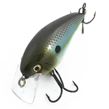 Strike King square bill Vaappu, Vaaleansininen metalli, 6cm, #6755