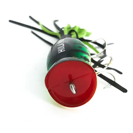 Fred Arbogast Hula Popper Pintauistin, Fire Tiger, 10g, #6760