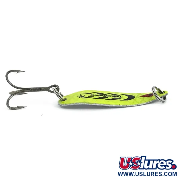 Bass Pro Shops Demon Dancer Lusikka, Chartreuse/Nikkeli, 7g, UV, #6771