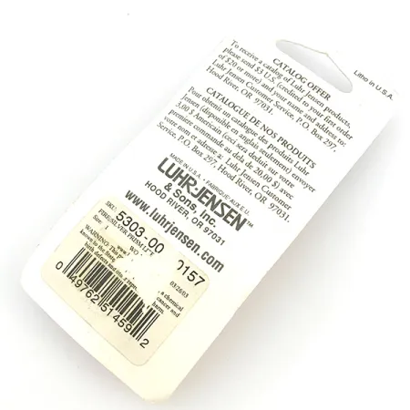 Luhr Jensen Loco 1 UV Lusikka, Red / Hologram, 4g, UV-väri, #6779