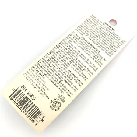 Yakima Bait Original Rooster Tail, Valkoinen, 1,7g, Lippa, #6794