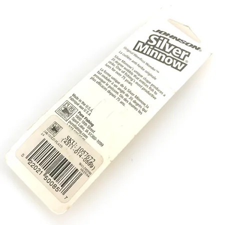 Johnson Silver Minnow Lusikka, Kulta, 7g, Ruohosuojattu, #6798