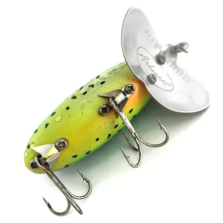 Fred Arbogast Jitterbug Pintauistin, Fire Tiger, 10g, #6808