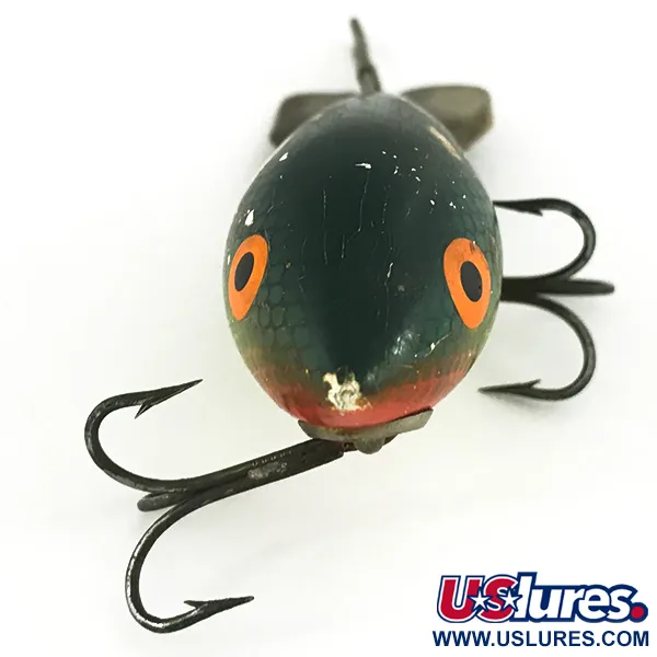 Bomber 400 series Vaappu, Vihreä-Keltainen, 12,5g, Puu-uistin, #6809