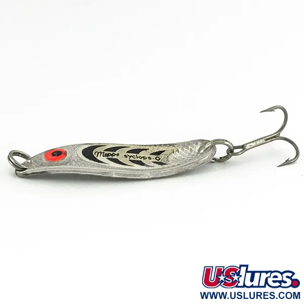 Mepps Syclops 00 Lusikkauistin, Hopea, 4,5g, Suomukuvio, #6820