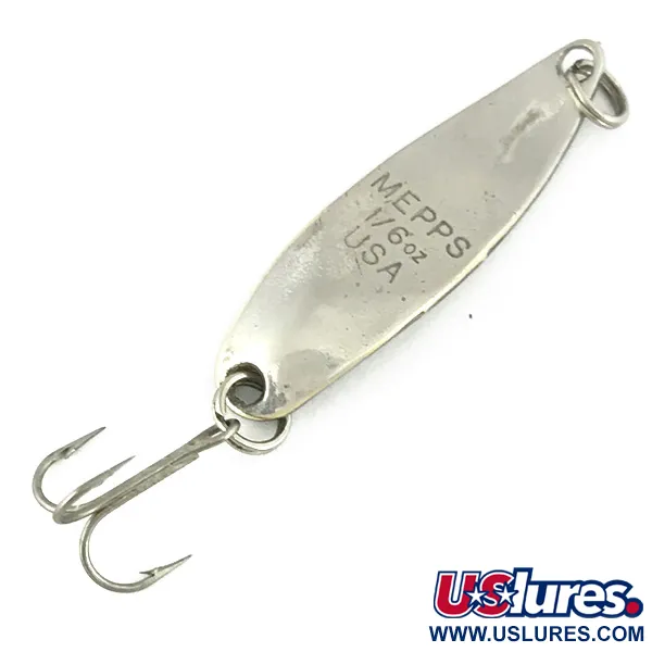 Mepps Syclops 00 Lusikkauistin, Hopea, 4,5g, Suomukuvio, #6820