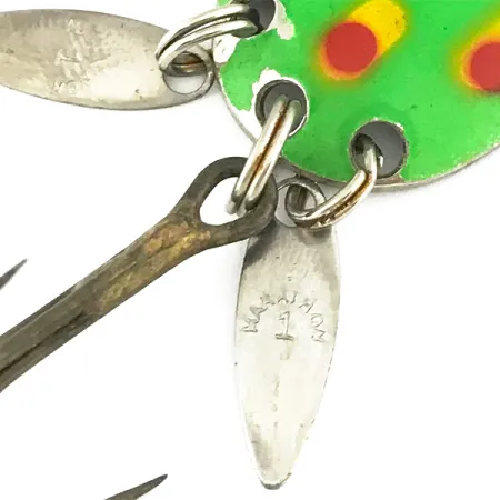 Marathon (with sonic blades) Lusikka, Vihreä, 6cm, Hohtava, #6821