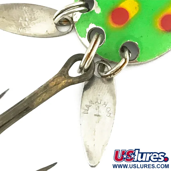 Marathon (with sonic blades) Lusikka, Vihreä, 6cm, Hohtava, #6821