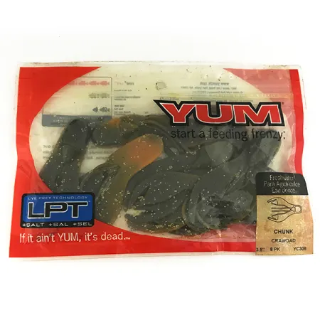 YUM Yum Chunk Jigi, Crawdad, 9cm, LPT-Teknologia, #6835