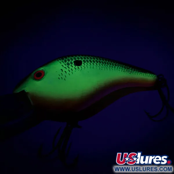 Mann's Depth Plus Ol' Homer Vaappu, Keltainen / Vihreä, 8 cm, #6862