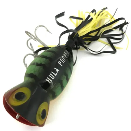Fred Arbogast Hula Popper Pintaviehe, Ahven, 14g, Kumihelma, #6863