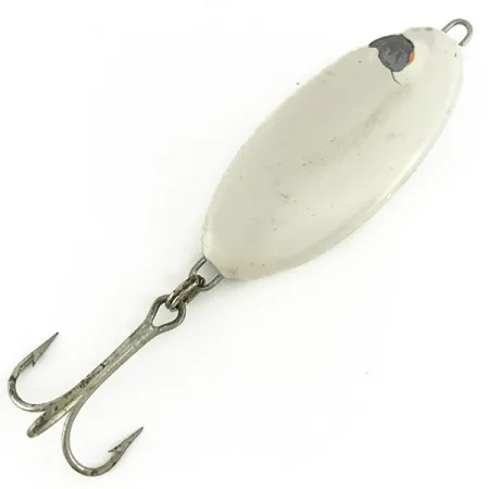 Bomber Slab Spoon Pystyviehe, Helmiäinen, 40g, Vertikaalijigaus, #6867