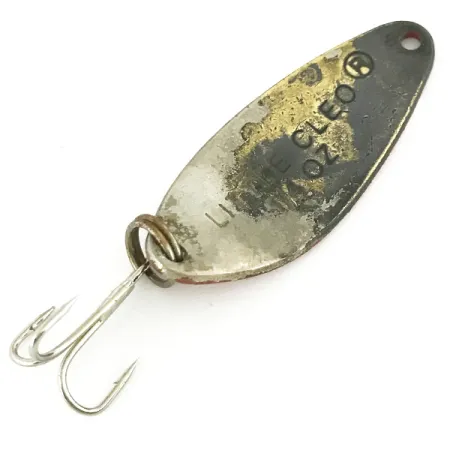 Acme Little Cleo Lusikka, Puna/Valko/Nikkeli, 7g, Vintage, #6873