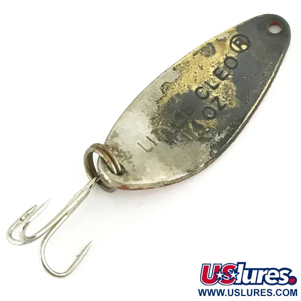 Acme Little Cleo Lusikka, Puna/Valko/Nikkeli, 7g, Vintage, #6873