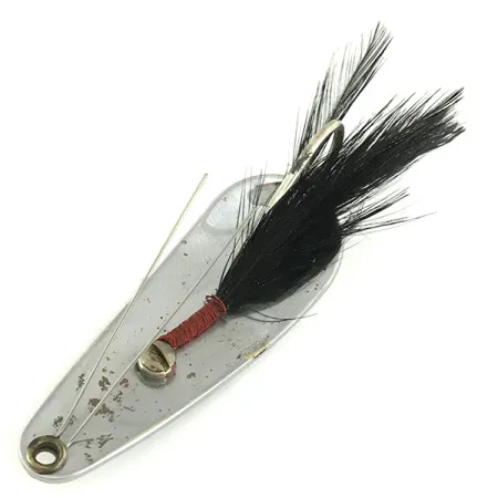 Weezel bait Rex Spoon Ruohikkolusikka, Nikkeli / Musta, 12,5g, #6879