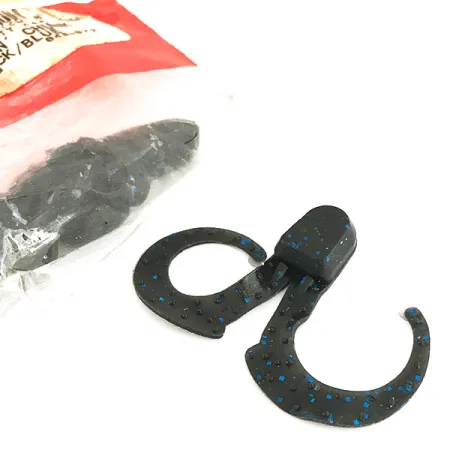 Zoom Swimmin' Chunk Jigi, Black / Blue, 7.5cm, Tuplapyrstö, #6891