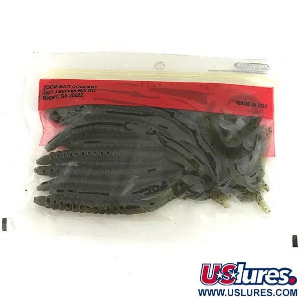 Zoom Super Salt Plus Jigi, Green Pumpkin, 17cm, U-Tale, #6892