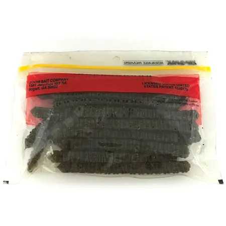 Zoom Super Salt Plus, 10 cm, Green Pumpkin, 19 kpl, Pehmoviehe #6896