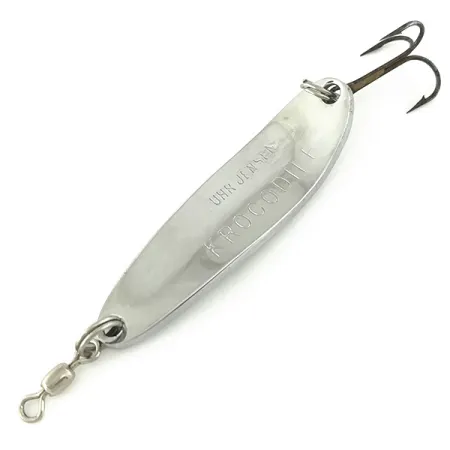 Luhr Jensen Krocodile Die #3 Lusikka, Vasaroitu nikkeli, 14g, #6914