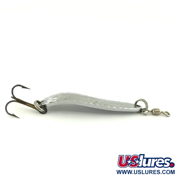 Luhr Jensen Krocodile Die #3 Lusikka, Vasaroitu nikkeli, 14g, #6914