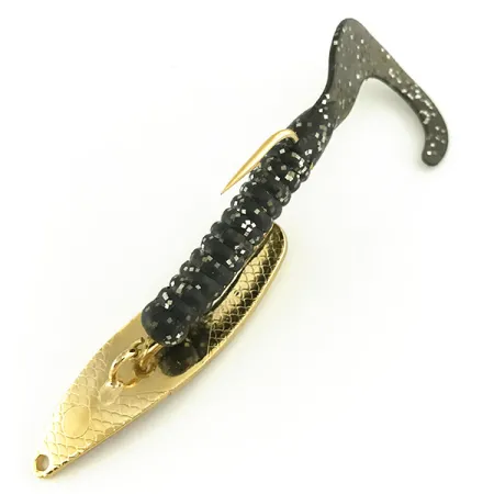 Mepps Timber Doodle 0 Lusikkauistin, Kulta / Musta, 8g, Ruohosuojattu, #6915