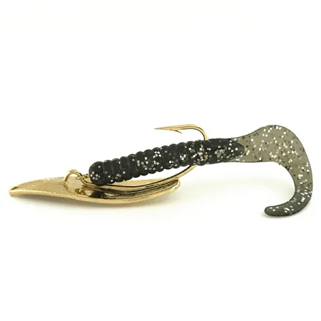 Mepps Timber Doodle 0 Lusikkauistin, Kulta / Musta, 8g, Ruohosuojattu, #6915