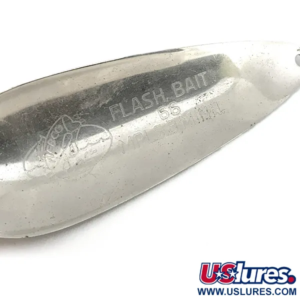 Nebco FlashBait 66 Lusikkauistin, Musta/Valkoinen/Nikkeli, 21g, #6929