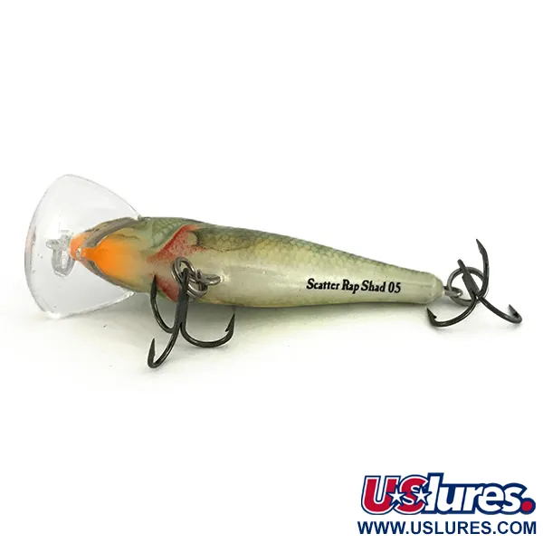 Rapala Scatter Rap Shad SCRS05 Vaappu, Ahven, 5g, Scatter Lip, #6941