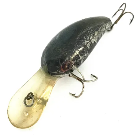 Cotton Cordell Big O Crankbait, Black/Silver/Gold, 10g, Kelluva, #6944
