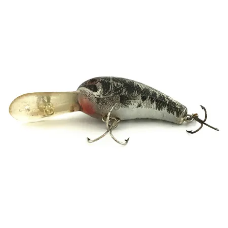 Cotton Cordell Big O Crankbait, Black/Silver/Gold, 10g, Kelluva, #6944