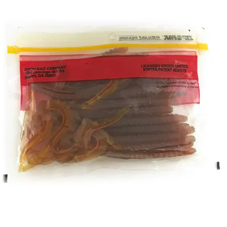 Zoom Super Salt Plus Jigi, Motor Oil Chartreuse, 15cm, UV, #6954