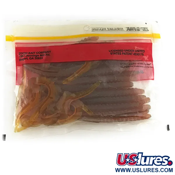 Zoom Super Salt Plus Jigi, Motor Oil Chartreuse, 15cm, UV, #6954